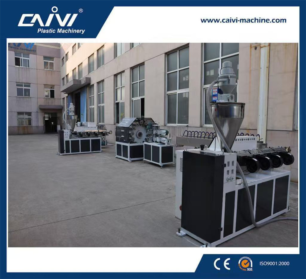 PVC纤维增强软管生产线